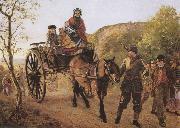 Frederick bacon barwell The Hero of the Day (mk37) France oil painting artist